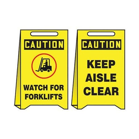 Accuform Floor Sign, PFE434 PFE434